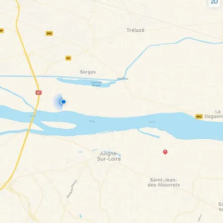 Bed & Breakfast Chateau De Belle Poule Les Ponts-de-Cé